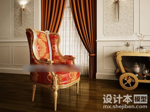 沙发8713d模型下载