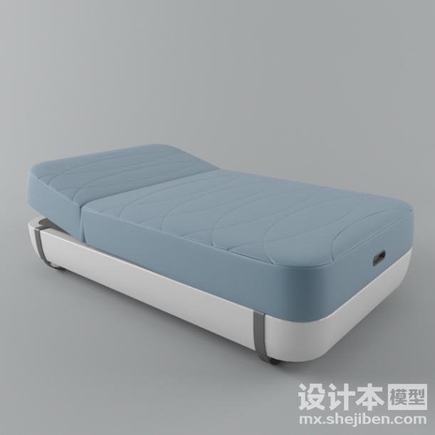 单人床3d模型下载