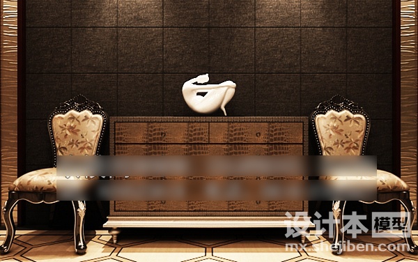 沙发9043d模型下载