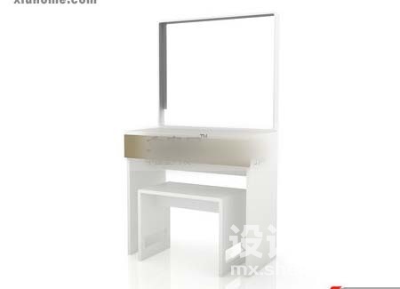 梳妆台3d模型下载