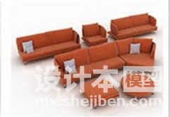 沙发943d模型下载
