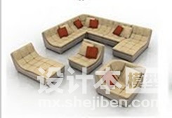 沙发953d模型下载