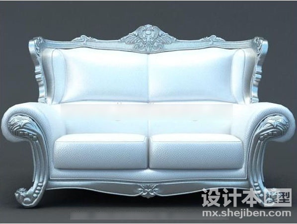 高档的沙发3d模型下载