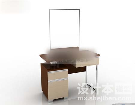 梳妆台3d模型下载