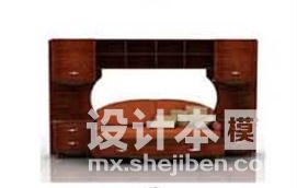 单人床3d模型下载