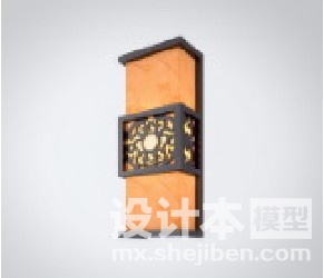 壁灯3d模型下载
