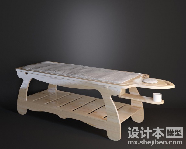 美容床3d模型下载