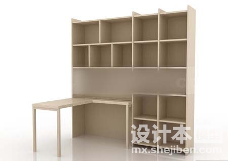 书柜3d模型下载