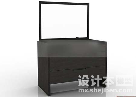 梳妆台3d模型下载