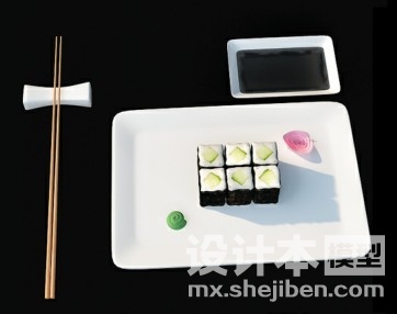 餐具3d模型下载