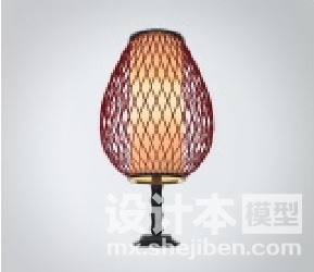中式灯3d模型下载