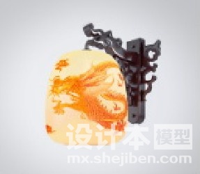 中式灯3d模型下载