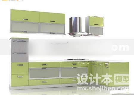 橱柜3d模型下载