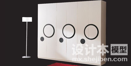 衣柜3d模型下载