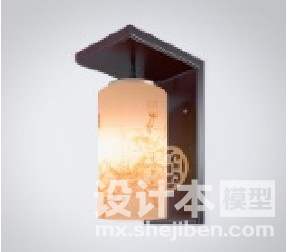 墙壁灯3d模型下载