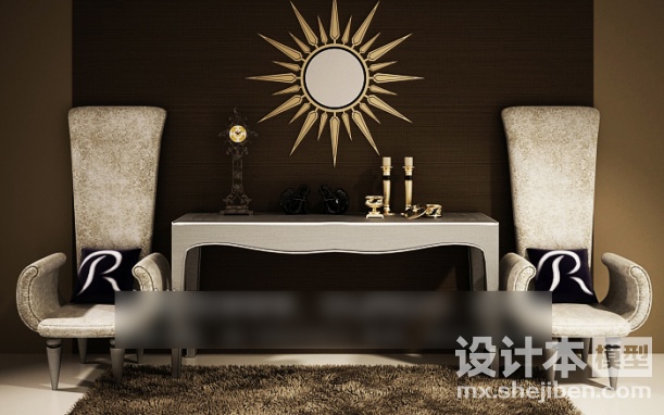 沙发8973d模型下载