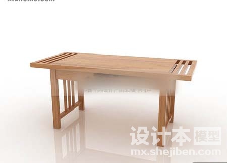 书桌3d模型下载