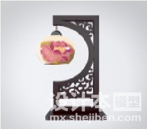陶瓷灯3d模型下载