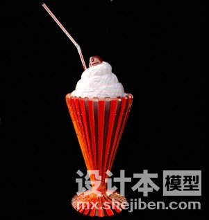 冰淇淋3d模型下载