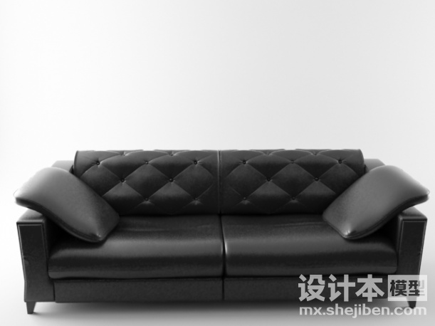 双人沙发3d模型下载