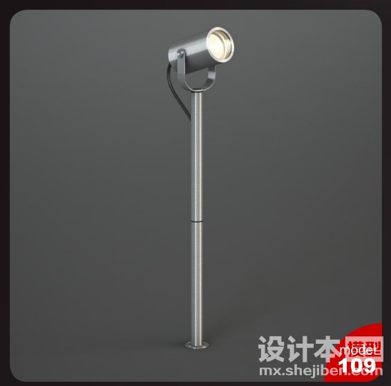 室外灯3d模型下载