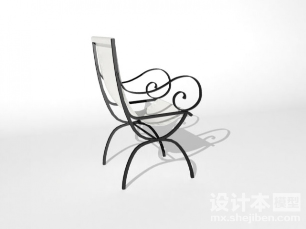 休闲椅3d模型下载