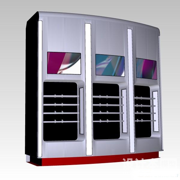 商业展台3d模型下载