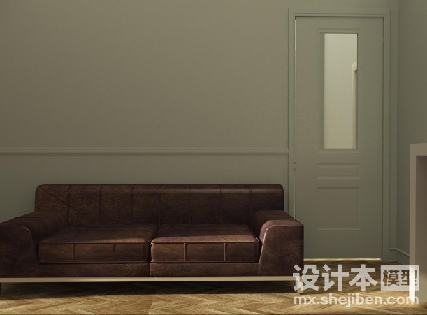 双人沙发3d模型下载