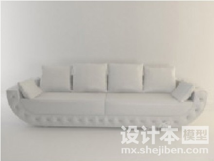 双人沙发3d模型下载
