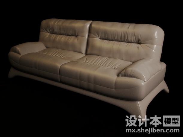双人沙发3d模型下载
