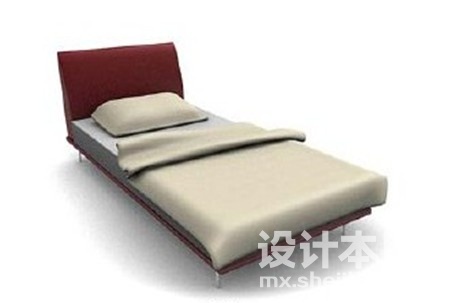 床3d模型下载