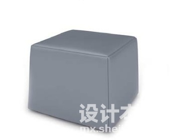 沙发凳3d模型下载