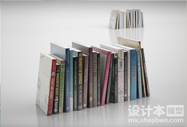 书3d模型下载