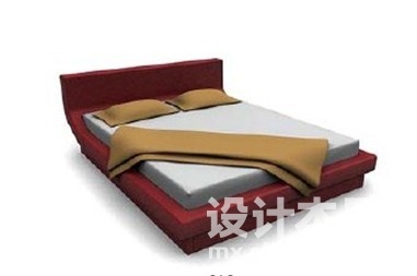 床3d模型下载