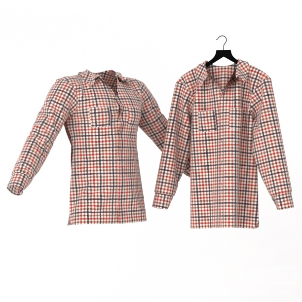 服装3d模型下载