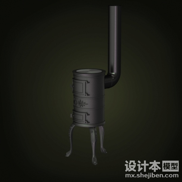 壁炉3d模型下载