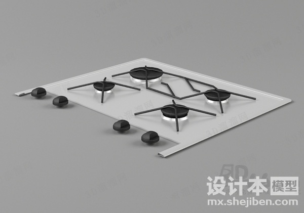 厨房用具3d模型下载