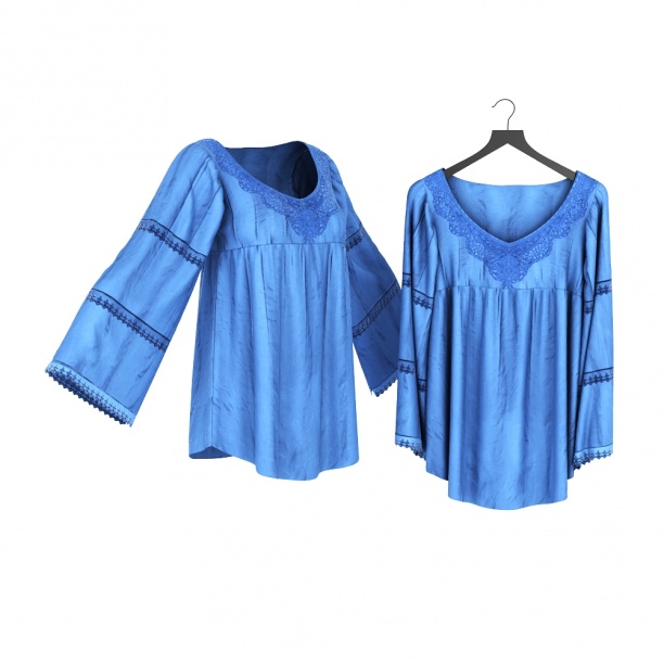 服装3d模型下载