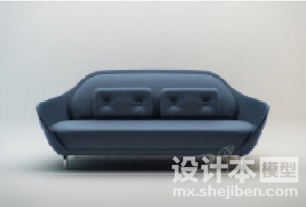 双人沙发3d模型下载