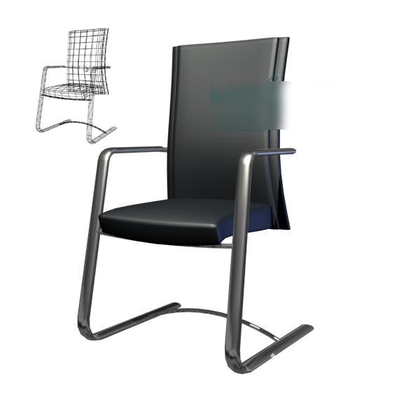 办公椅3d模型下载