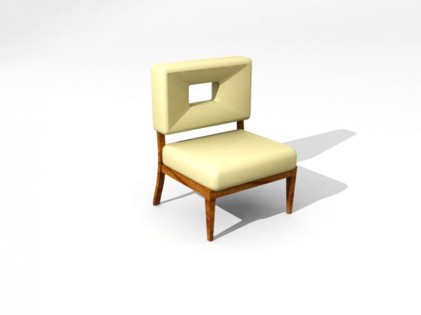 休闲椅3d模型下载