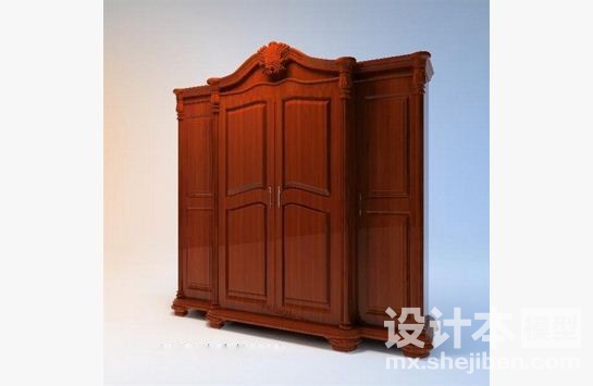 衣柜3d模型下载