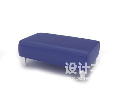 沙发凳3d模型下载