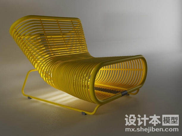 休闲椅3d模型下载