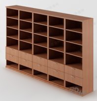 儿童玩具柜3d模型下载