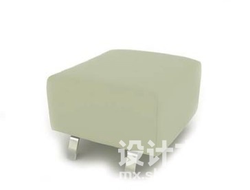 沙发凳3d模型下载