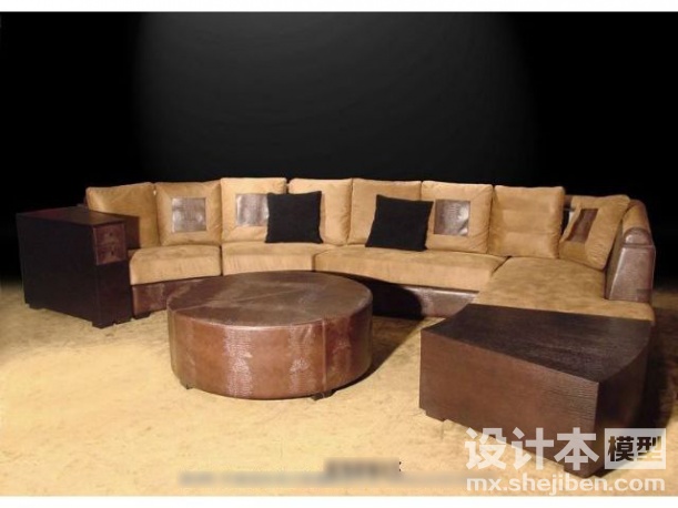 沙发3d模型下载