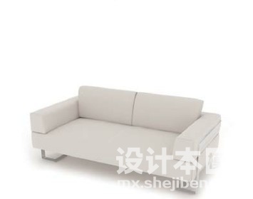 双人沙发3d模型下载