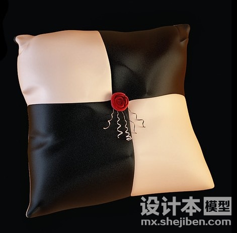靠垫3d模型下载