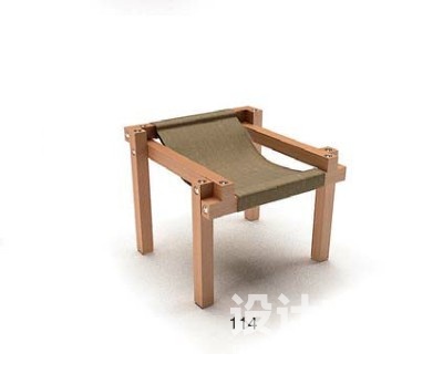凳子3d模型下载